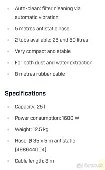 Drážkovacia fréza priemyselný vysávač - 3