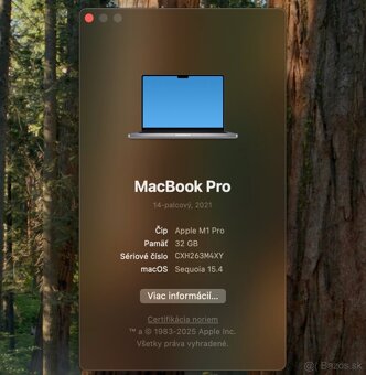 Apple MacBook Pro 14" M1 Pro, 32 GB RAM, 512 GB - 3