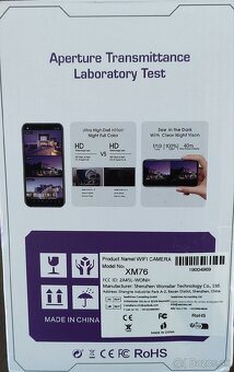 WiFi 2.4GHz alebo LAN IP kamera - 3