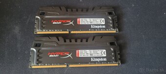 Predám pamäte 16GB (2x8) DDR3 Kingston HyperX BEAST 2400 Mhz - 3