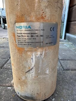 Noria TERCA 80-16-N3/400V Nerezové čerpadlo 30m kabel - 3