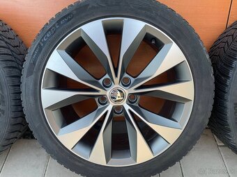 CASSIOPEIA GRAU Orig.skoda Superb 3V 5x112 8jx18 ET 44 VW - 3
