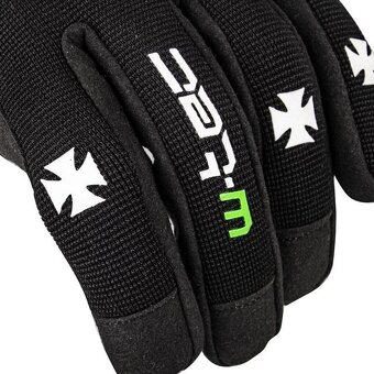 Moto rukavice W-TEC Black Heart Radegester – čierna, veľkosť - 3