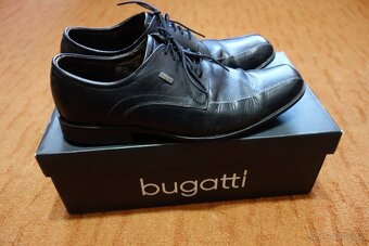 Kožené poltopánky bugatti veľkosť 40 - 3