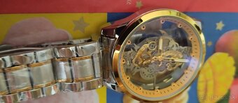 luxusní hodinky SEWOR SKELETON - 3