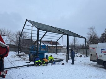 Konštrukcia haly 12x12x4m - 3