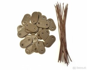 OBOJSTRANNÁ PVC ROHOŽ, BALKOVÁ 2ks V-1m x D-5 m, hnedá - 3