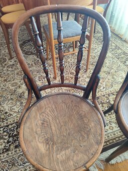 Predám 5 starých stoličiek - 3