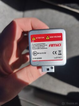 AMiO xenónové výbojky D1R 6000K - 3