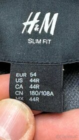 H&M oblek - sako + nohavice SLIM FIT - 3