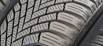 Predám 4ks jazdené zimné 205/55r16-91T Continental 2+2modely - 3