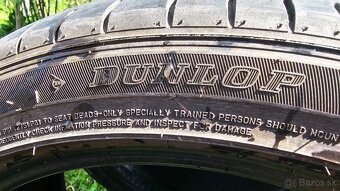 Pneumatiky Dunlop 225/45 R17 – 6 mm dezén – 4 k - 3