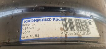 Plechove disky 4x108 16" Peugeot Citroen - 3