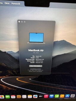 Predám Macbook m2 - 3