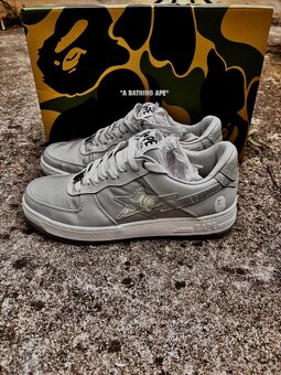 bape sta text code (grey) - 3