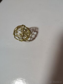 Drôtené guličky pre vianočnú tvorbu - 3