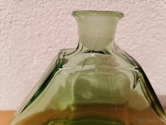 Likérová súprava, uranové sklo - VZÁCNA - 3