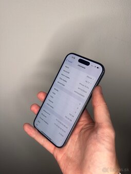 iPhone 15 Pro 128GB čierny - 3