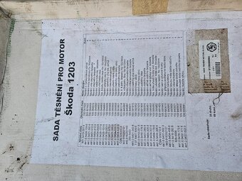 Karburátor a diely skoda 1203 - 3