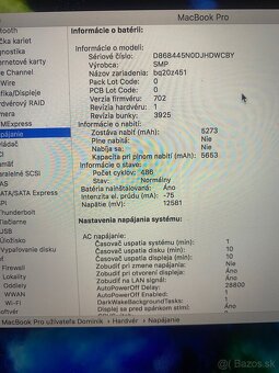 MacBook Pro 15” 2017 i7 16GB 500GB Touch Bar - 3