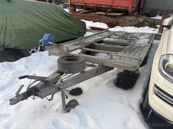 Prenajmem, požičiam prívesný vozík - autoprepravník - 3