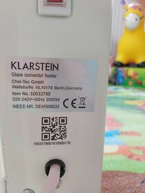 Elektrický ohrievač Klarstein 2000W - 3