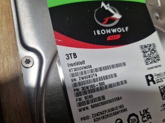 3x Seagate Ironwolf NAS 3TB 3.5" harddisk HDD - cena spolu - 3
