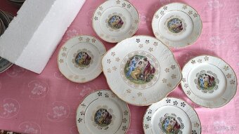 Koláčový set, taniere dezertné, Tri grácie - 3