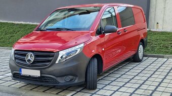 Vito Mixto 119 CDI lang 4MATIC – 4x4, V447, Červená – Jupite - 3
