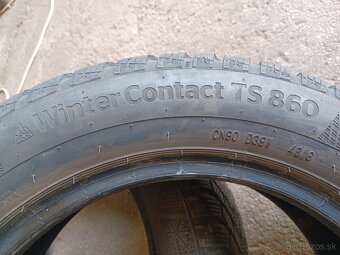 185/60R15 CONTINENTAL zimné - 3