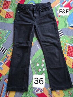 Damske rifle džínsy 36 bootcut - 3