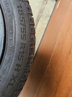 Disky 4x98 15" FIAT+ zimné pneu Continental 185/55 R15 86H - 3