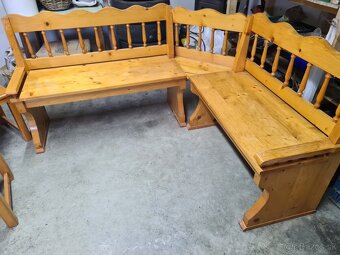 Rohova lavica a stolicky - 3
