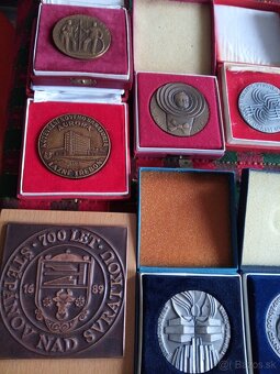 Medaile plakety rôzne. - 3