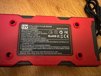 Nabíjačka Autobatérií (nová) 10A - 3