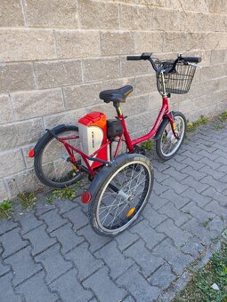 Elektrický trojkolesový bicykel - 3