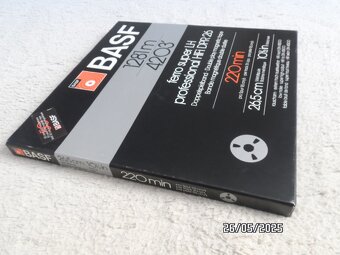 Mgf. pás BASF DPR-26 HiFi LH na Alu cievke d. 26,5cm - 3