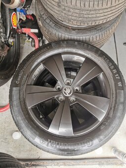 Hlimikove disky orig, Skoda Superb 215x55R17 W - 3