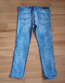 Replay modré slim fit - 3
