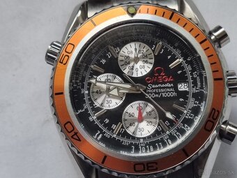 Náramkové hodinky,omega,chronograf. - 3