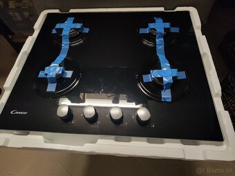 Predám nepoužitú plynovú varnú dosku CANDY CSG6B/4U2 Idea - 3