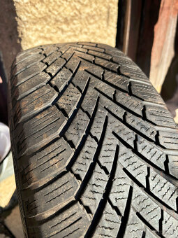 Zimne Continental TS860 195/65/R15 + VW plechove disky - 3