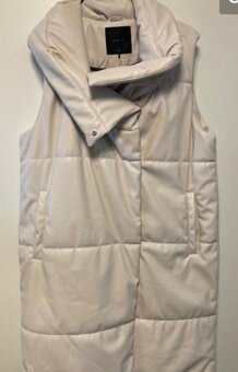 Koženková dámska teplá vesta - 3