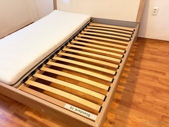 Manželská posteľ 180×200 cm + matrac - 3