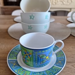 Krásne keramické šálky, misky - 3