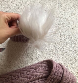 —————-Fialová handmade súprava, 2 - 4 roky, 4 E——— - 3