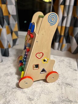 Drevené chodítko pre deti – multifunkčné - 3