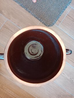 Hlinená glazovaná nádoba - 3