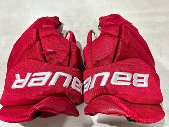 ✅ TOP RUKAVICE BAUER VAPOR 1 X PRO LITE č. 14 - 36 CM - RED✅ - 3