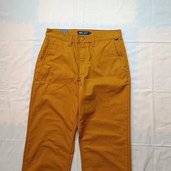 NOVÉ Vans authentic chinos loose fit široké plátené nohavice - 3